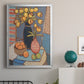 Table Still Life II - Modern Framed Canvas Print