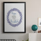 Hanukkah Wreath - Modern Framed Canvas Print