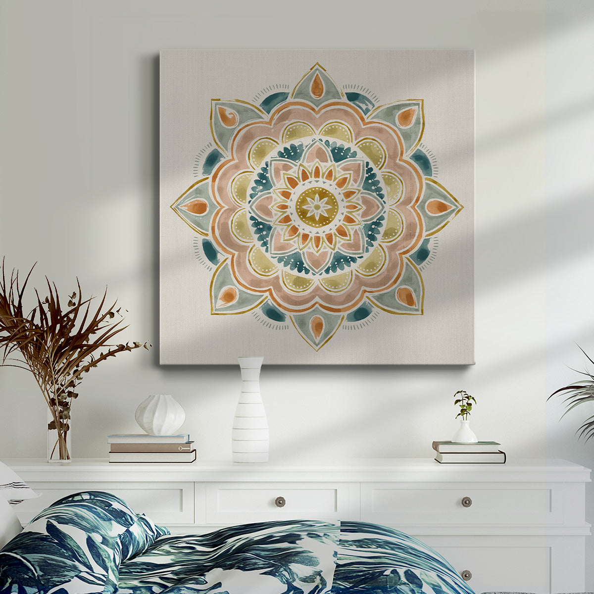 Summer Mandala I - Canvas Art Print