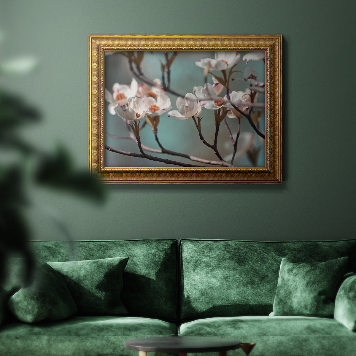 Dogwood Spring IV Premium Framed Canvas- Ready to Hang