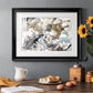 Marbelized Abstract - Modern Framed Art Print