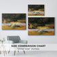 Wildbach (Wild Stream) - Floater Framed Canvas Print
