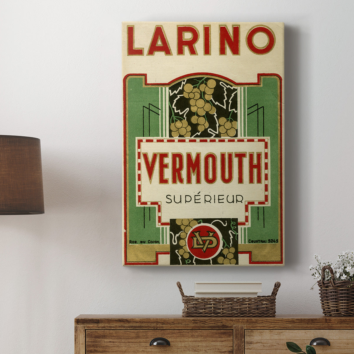 Larino Vermouth Premium Gallery Wrapped Canvas - Ready to Hang