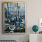 Edmonds Marina - Modern Framed Canvas Print