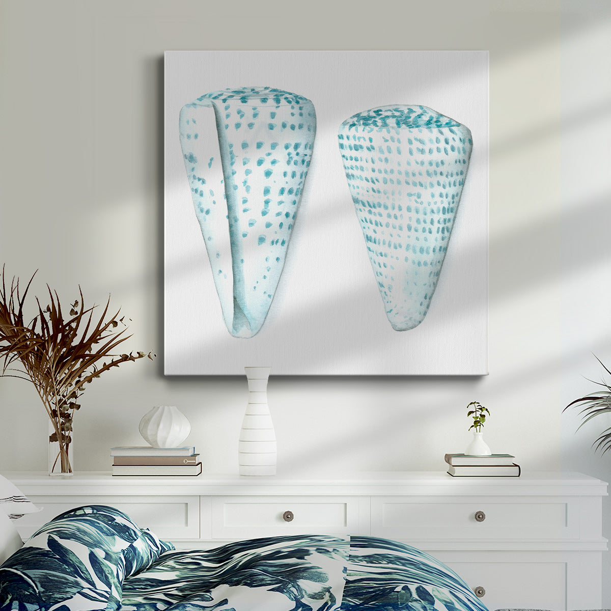 Watercolor Shells VIII-Premium Gallery Wrapped Canvas - Ready to Hang