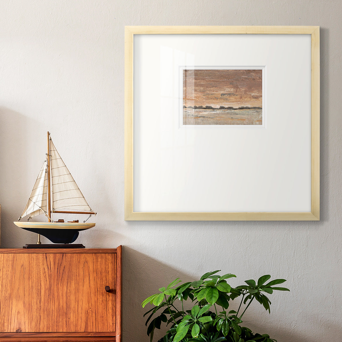 Early Evening Light I Premium Framed Print Double Matboard