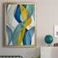 Horizontal Bands II - Modern Framed Canvas Print