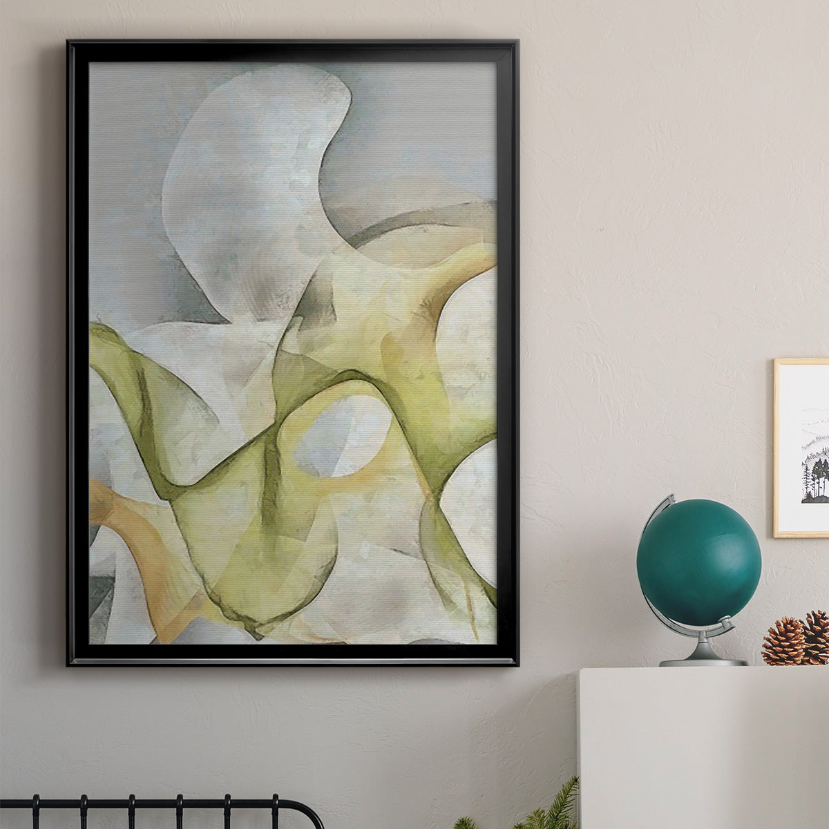 Excursion I - Modern Framed Canvas Print