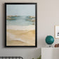 Tranquil Beach II - Modern Framed Canvas Print