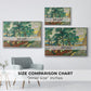 The Garden of Saint-Paul Hospital, 1889 - Floater Framed Canvas Print