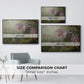 Two Sun Angel Hummingbirds on a Branch, c. 1890-1904 - Floater Framed Canvas Print