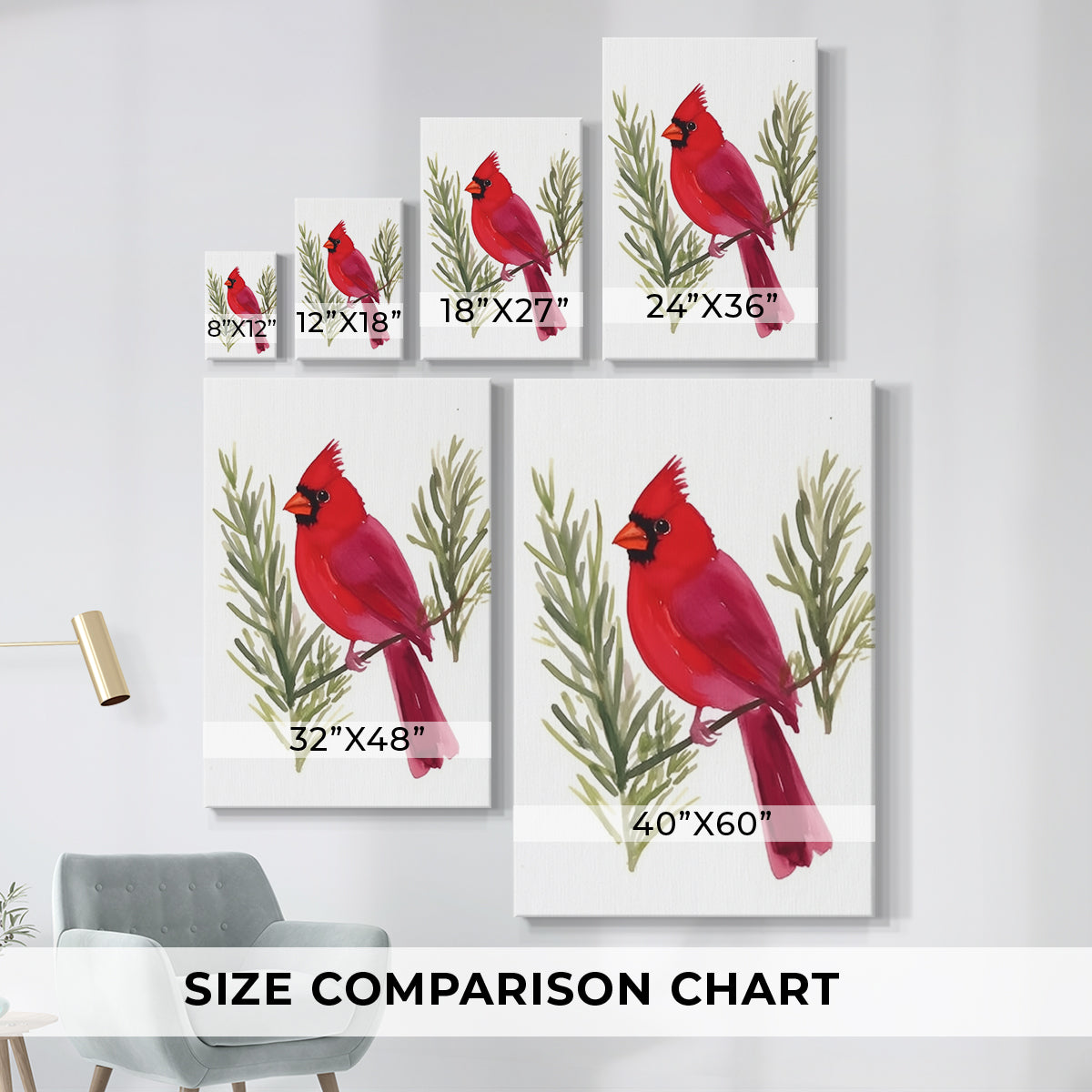 Ruby Yule Promise - Canvas Art Print