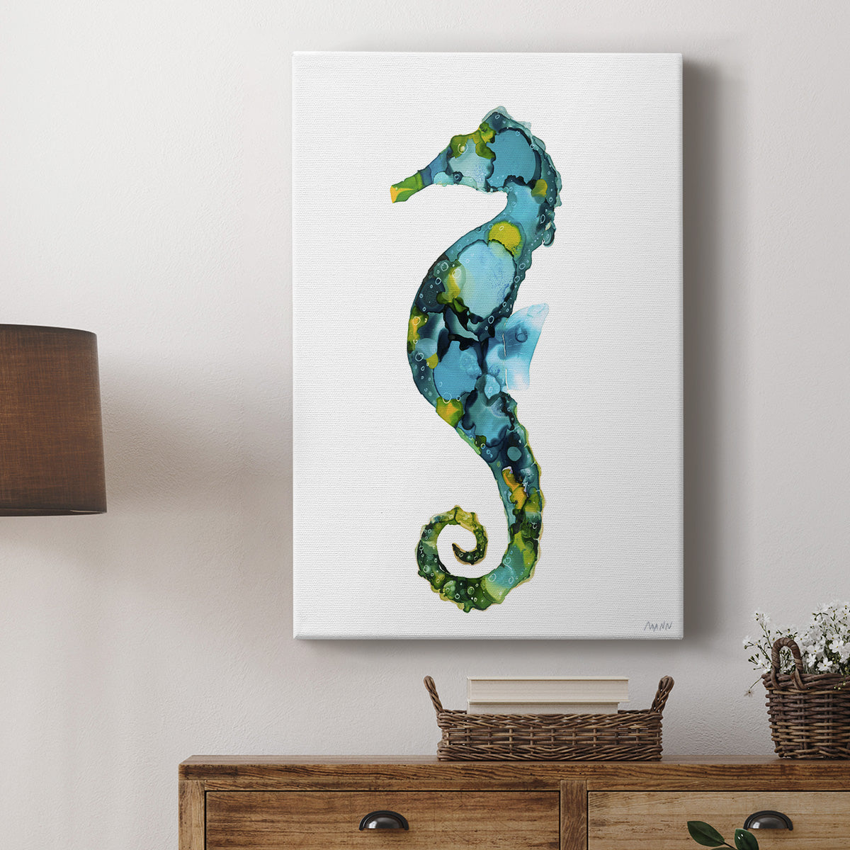 Seahorse Premium Gallery Wrapped Canvas - Ready to Hang