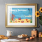 Cute Sea Creatures I - Modern Framed Art Print