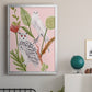 Birds in Motion V - Modern Framed Canvas Print