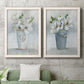 Fleuriste Francais I - Premium Framed Canvas 2 Piece Set - Ready to Hang