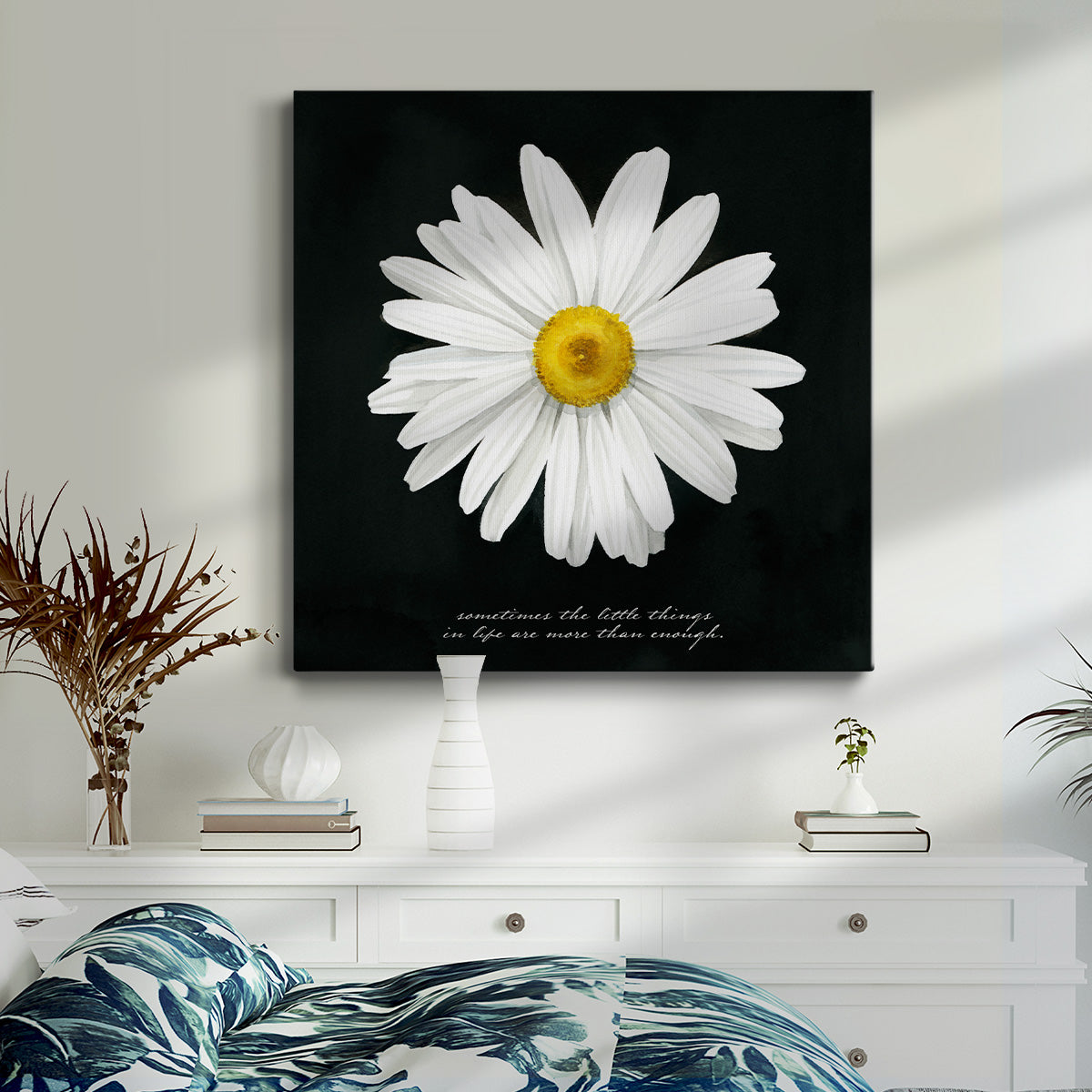 Delicate Daisy I - Canvas Art Print