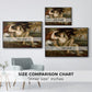 Mars, Venus and Cupid, c. 1530 - Floater Framed Canvas Print
