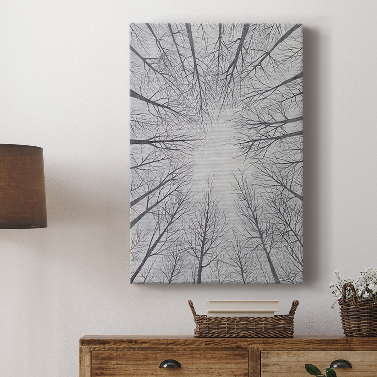 Deciduous Canopy II - Canvas Art Print