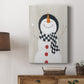 Festive Snowman II Premium Gallery Wrapped Canvas - Ready to Hang