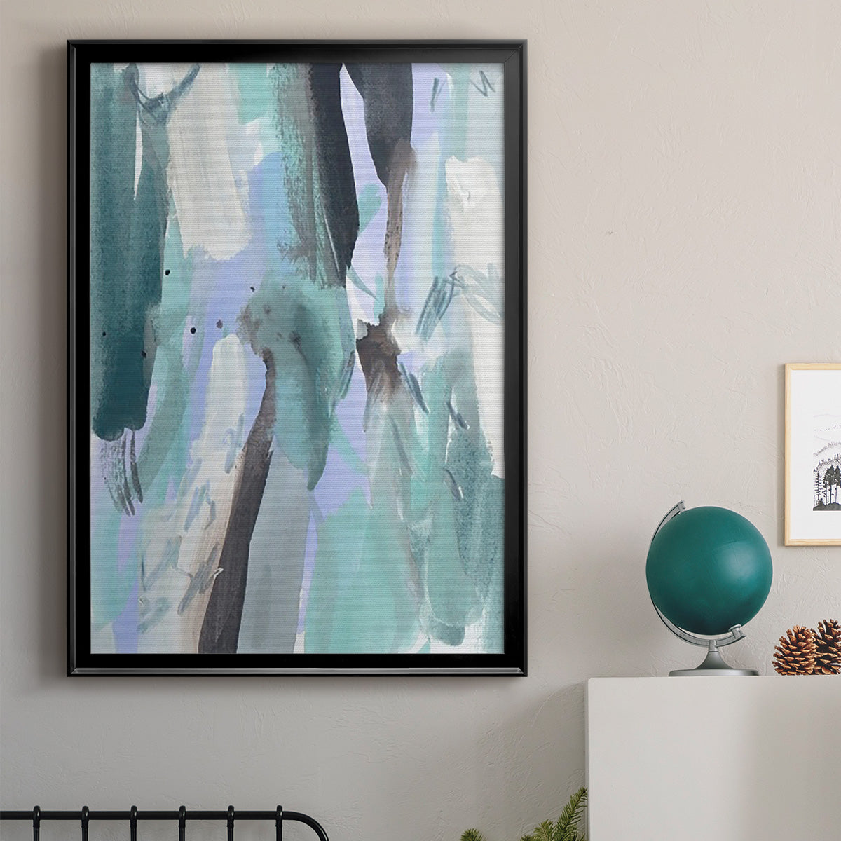 Ocean Crush VI - Modern Framed Canvas Print