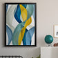 Horizontal Bands II - Modern Framed Canvas Print
