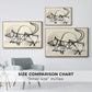 Study of a Cat (Étude de chat), 1946 - Floater Framed Canvas Print