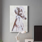 Sitting Dog II Premium Gallery Wrapped Canvas - Ready to Hang