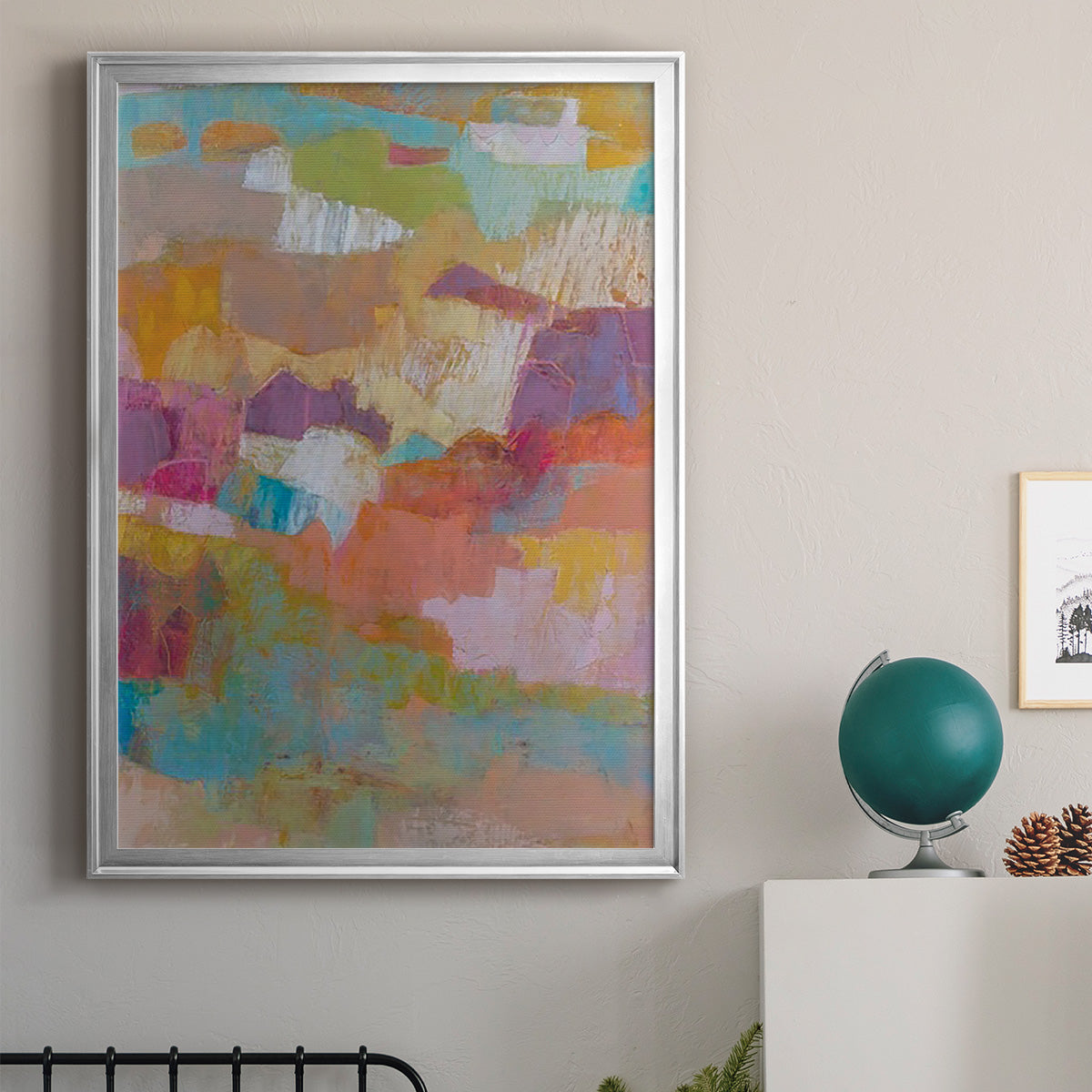 Kindill II - Modern Framed Canvas Print