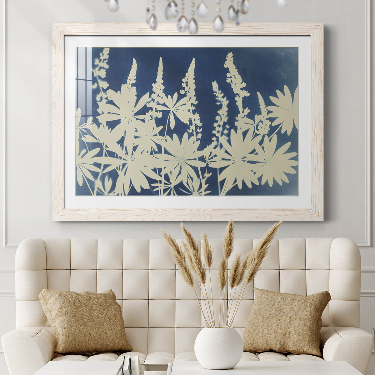 Lovely Lupine - Barnwood Framed Art Print