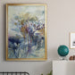Meadow Saffron II - Modern Framed Canvas Print
