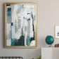 Sea Cavern Strata I - Modern Framed Canvas Print