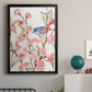 Cherry Blossom Perch II - Modern Framed Canvas Print