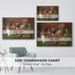 Playing Cards, Glasses, Bottle of Rum: "Vive la France", 1914-1915 - Floater Framed Canvas Print