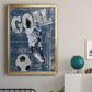 Goal Scorer - Modern Framed Canvas Print