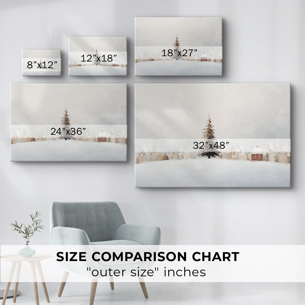 Silver Silence of Eve - Canvas Art Print