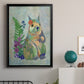 Fantastic Florals Squirrel - Modern Framed Canvas Print