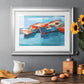 Primary Boats I Premium Framed Print - Ready to Hang