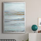 Muted Misty Marsh II - Modern Framed Canvas Print