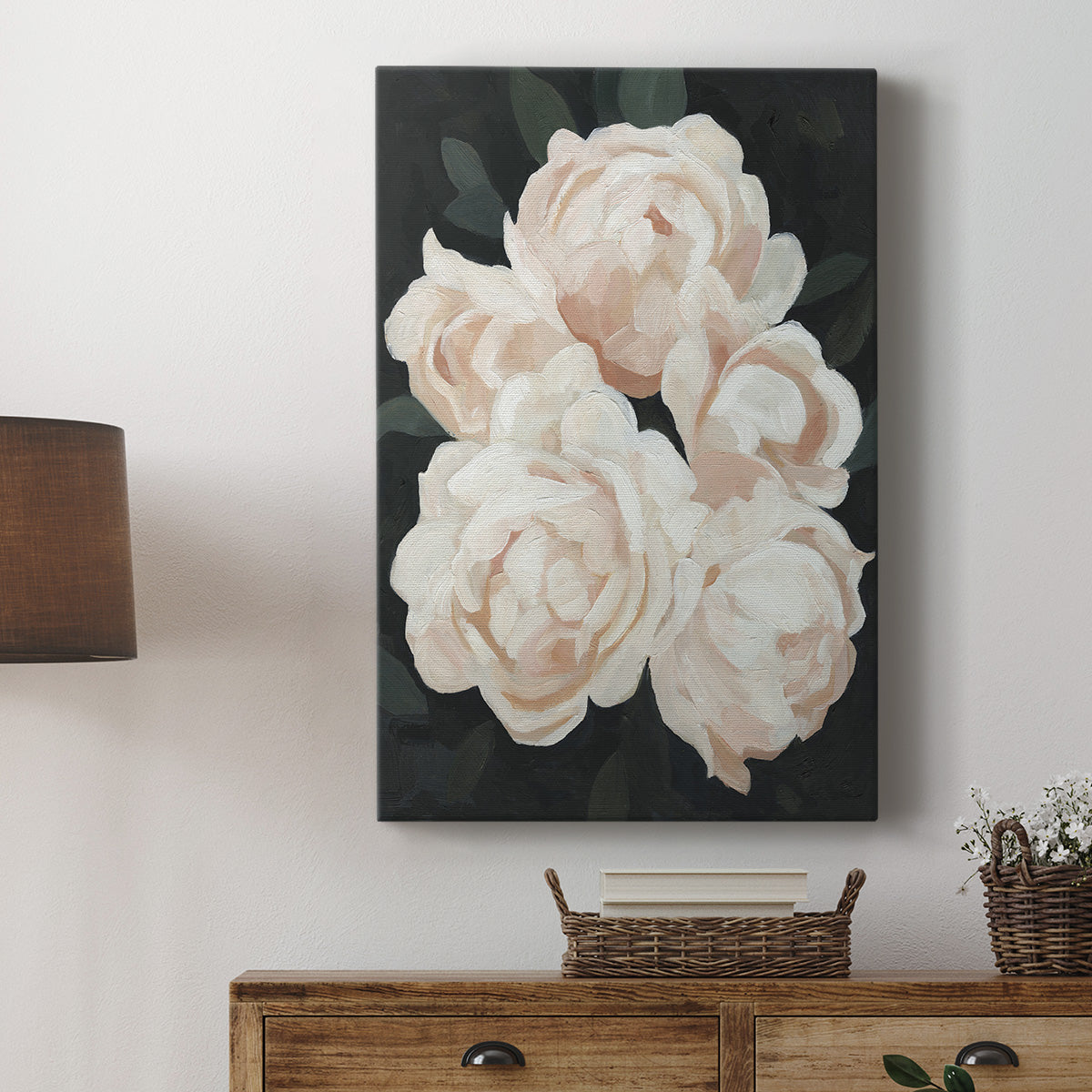 UA CH Nighttime Flora II Premium Gallery Wrapped Canvas - Ready to Hang