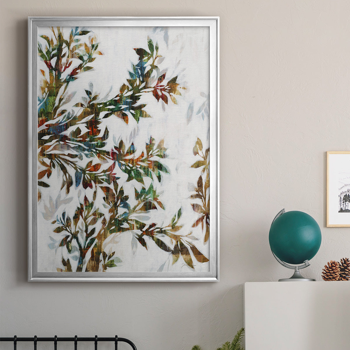 Tree of Life II - Modern Framed Canvas Print