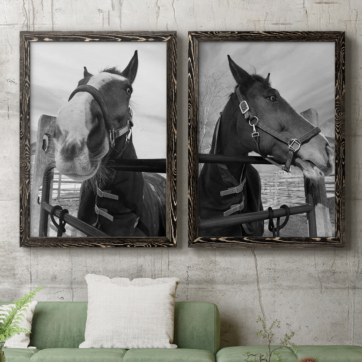 Argenteuil - Premium Framed Canvas 2 Piece Set - Ready to Hang