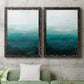 Drifting Sea I - Premium Framed Canvas 2 Piece Set - Ready to Hang