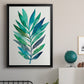 Palm Frond Flow II - Modern Framed Canvas Print