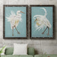 Heron Plumage III - Premium Framed Canvas 2 Piece Set - Ready to Hang