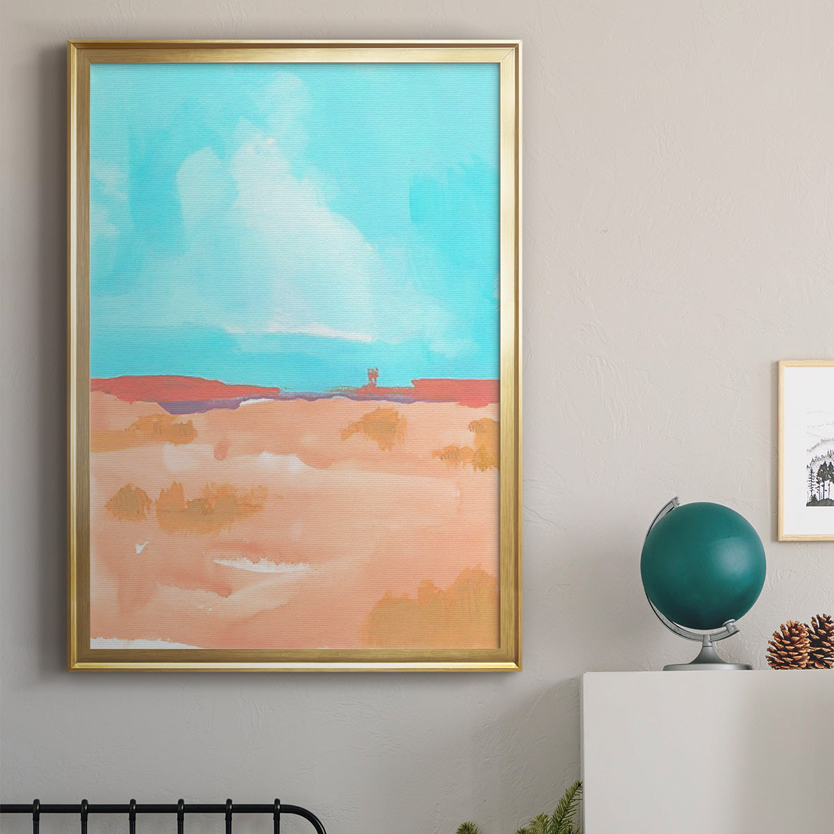 Wide Open Spaces II - Modern Framed Canvas Print