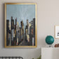 City Beat - Modern Framed Canvas Print