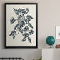 Growing Leaves II - Modern Framed Canvas Print