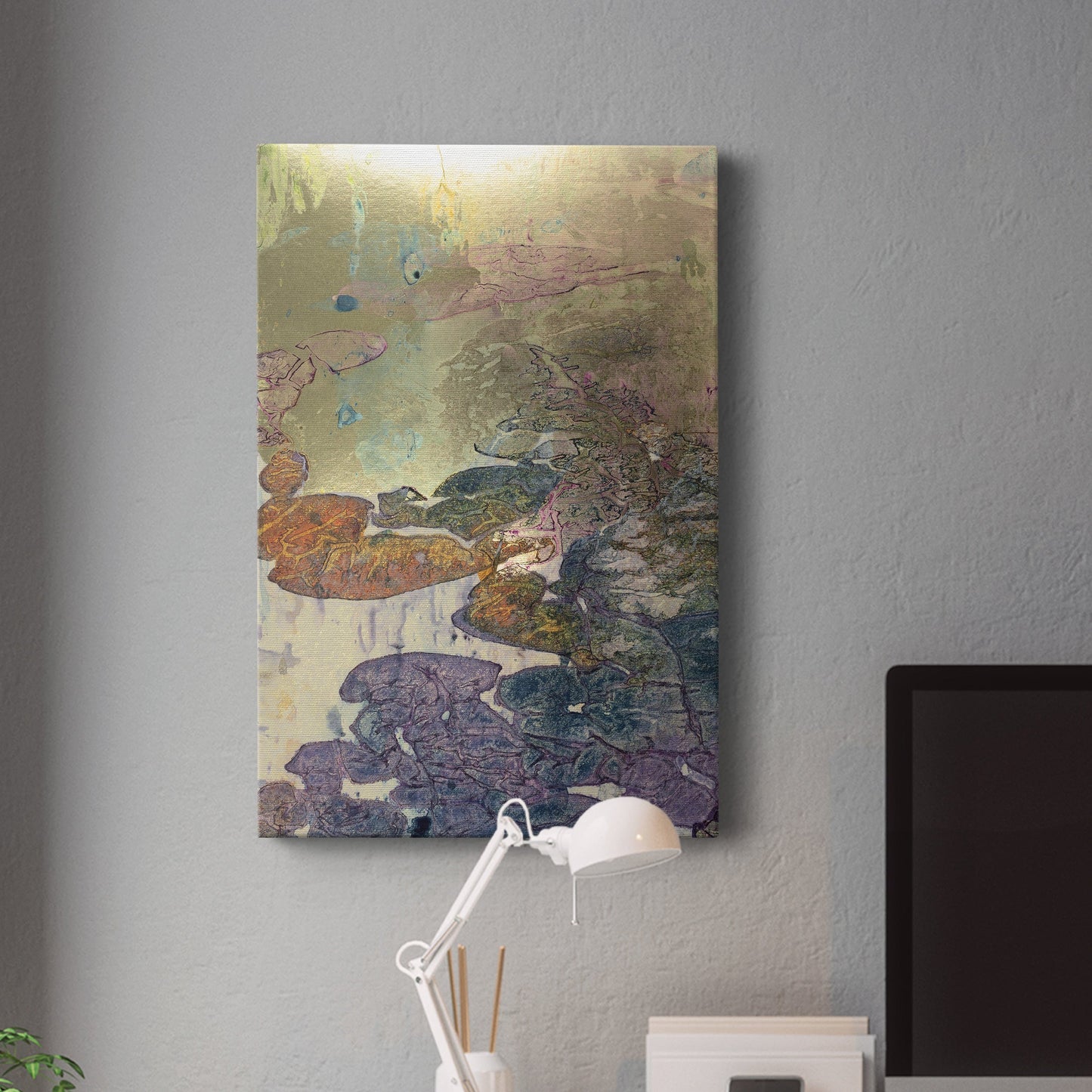 Monet's Landscape III Premium Gallery Wrapped Canvas - Ready to Hang