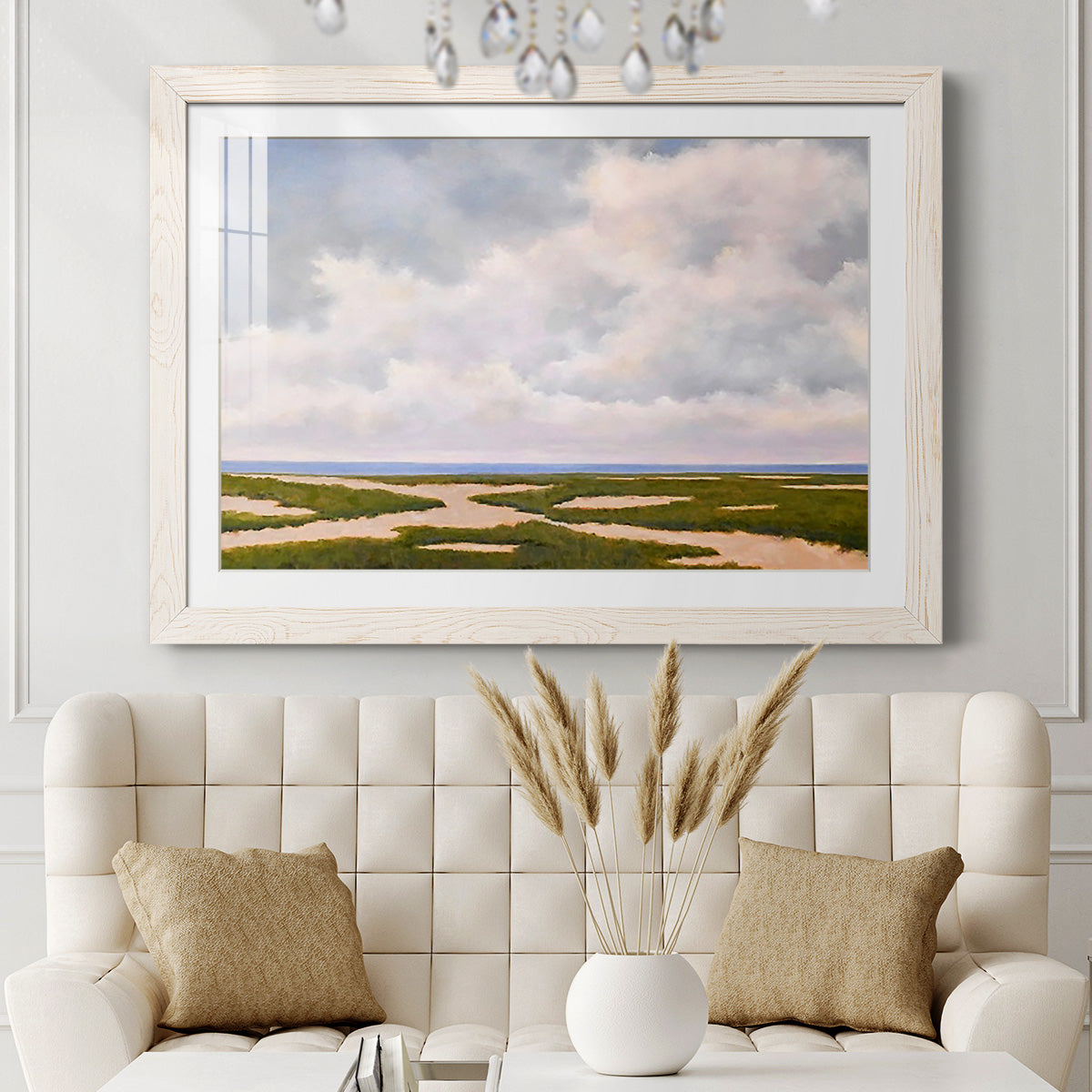 Beach Dunes - Barnwood Framed Art Print
